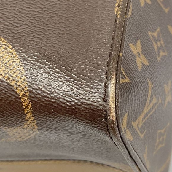 Louis Vuitton Tote Bag Monogram Giant Reverse On-the-go GM M44576 Brown Women's - Picture 6 of 10